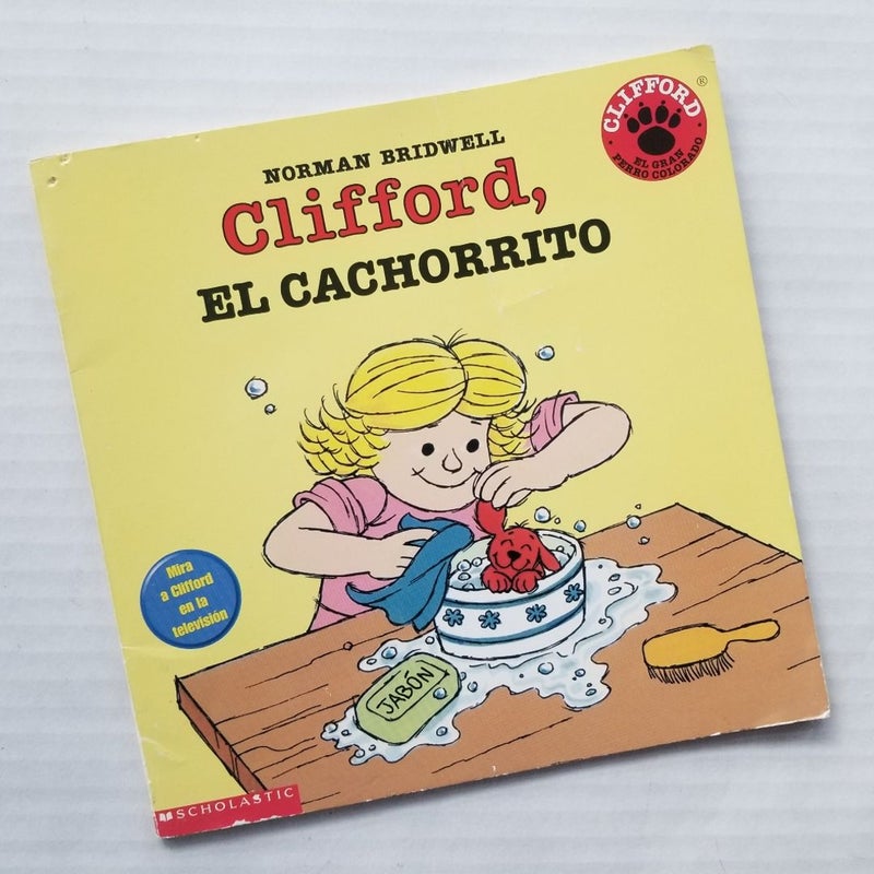 CLIFFORD THE BIG RED DOG 12 BOOK LOT NORMAN BRIDWELL PBS HC/PB & STICKERS SPANISH