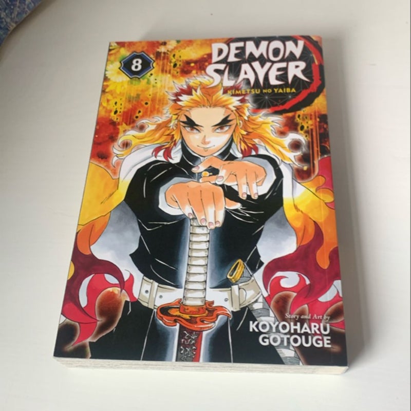 Demon Slayer: Kimetsu No Yaiba, Vol. 7, 8, and 9