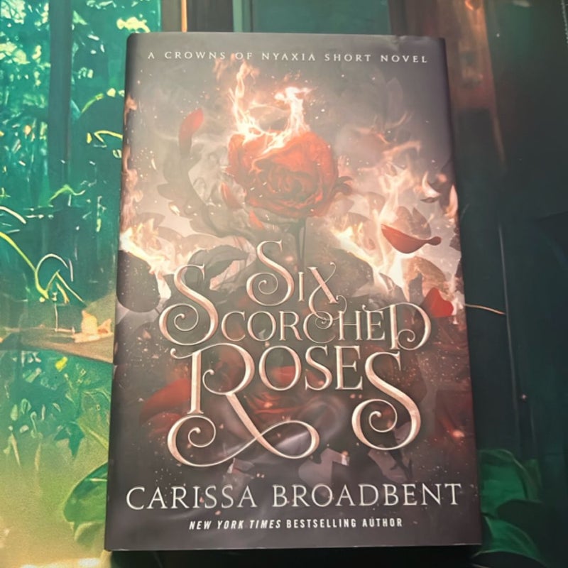Six Scorched Roses