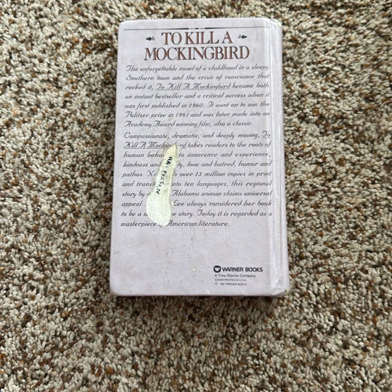 To kill a mockingbird