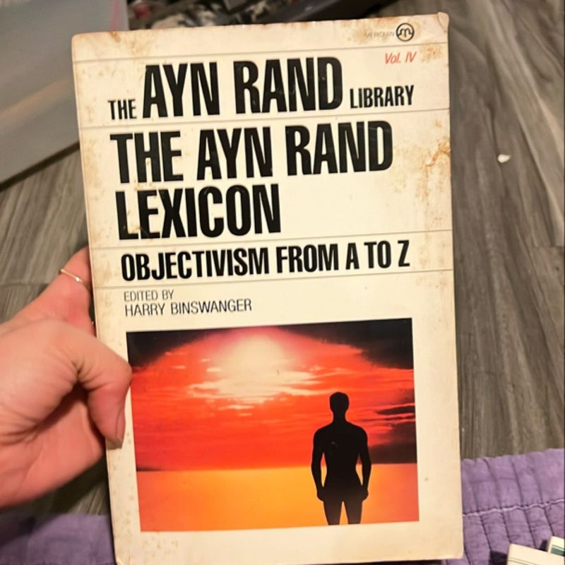 The Ayn Rand Lexicon