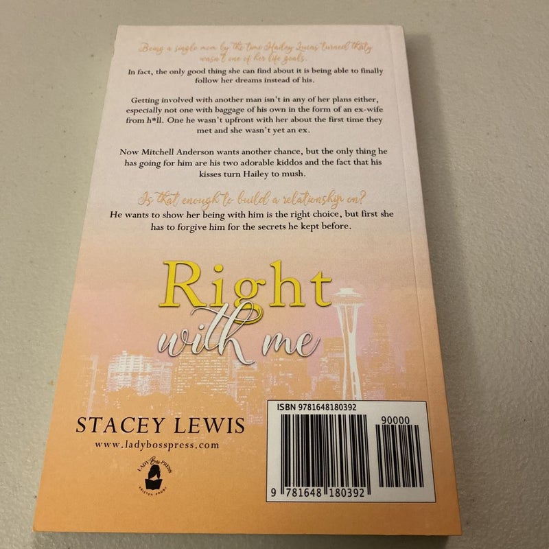 Right With Me -Signed