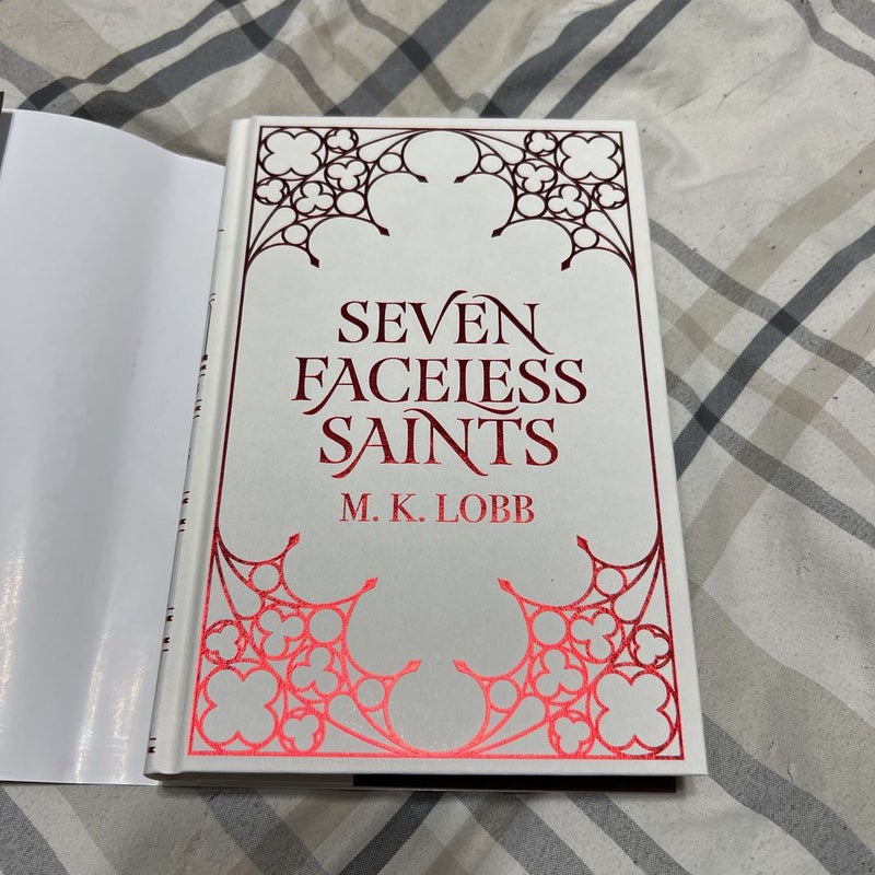 Seven Faceless Saints SIGNED