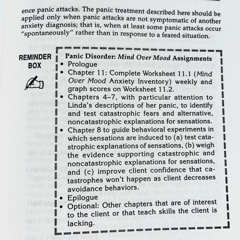 Clinician's Guide to Mind over Mood