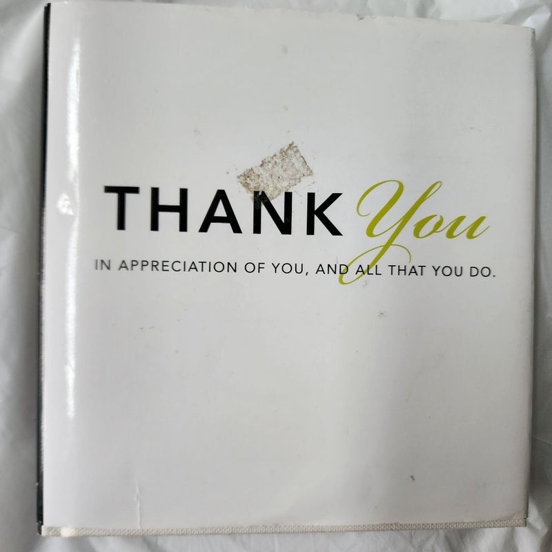 Thank You Book (includes additional book "Thanks")