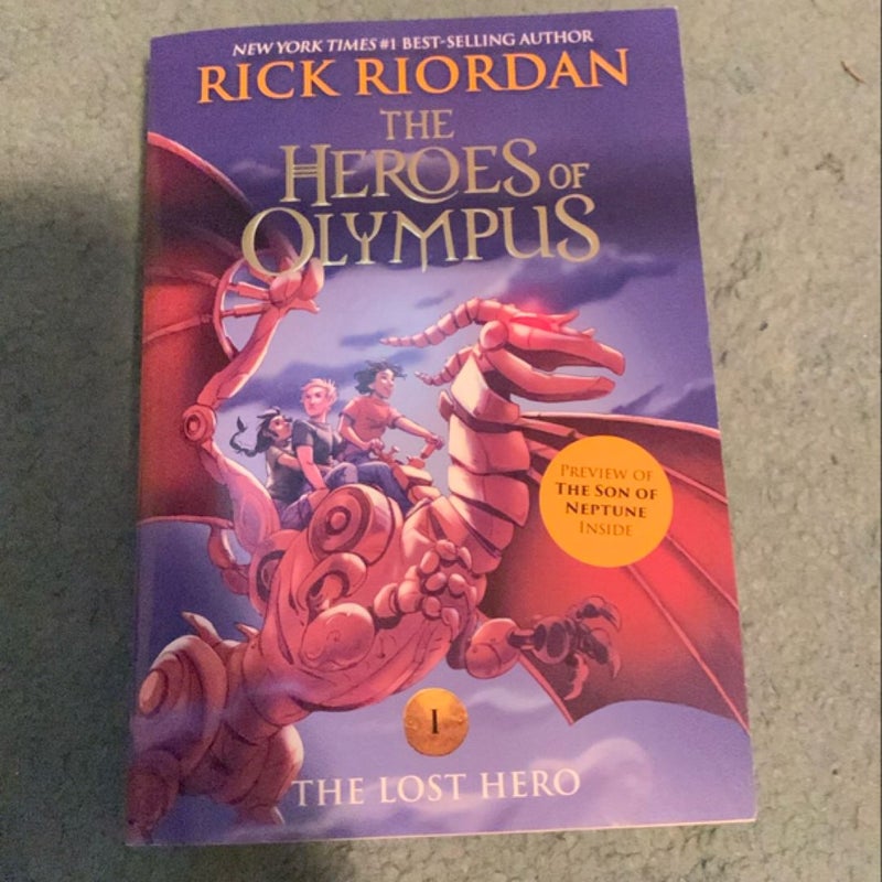 Heroes of Olympus, the, Book One the Lost Hero ((new Cover))