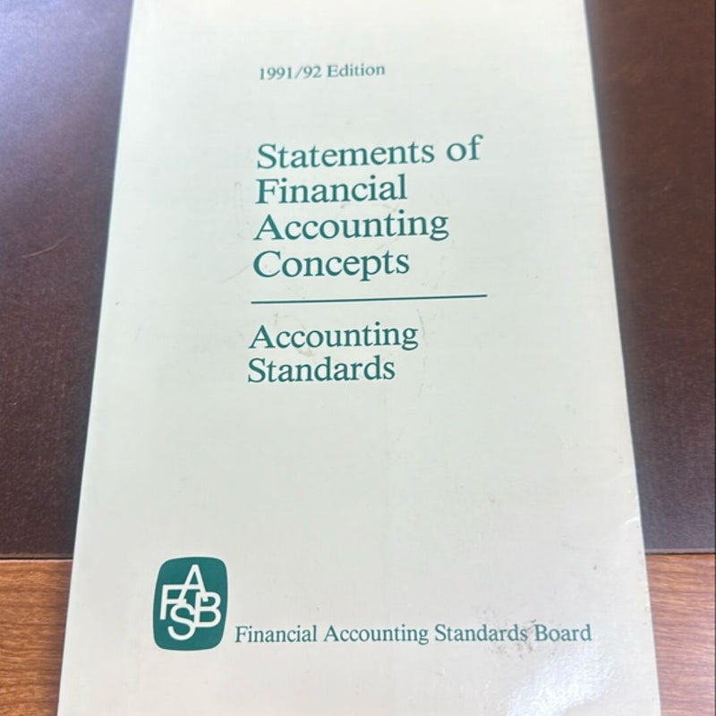 Statements of Financial Accounting Concepts