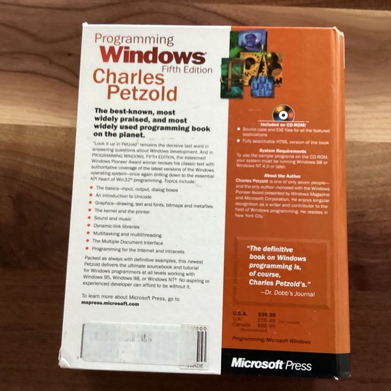 Programming Windows by Charles Petzold, Hardcover | Pangobooks