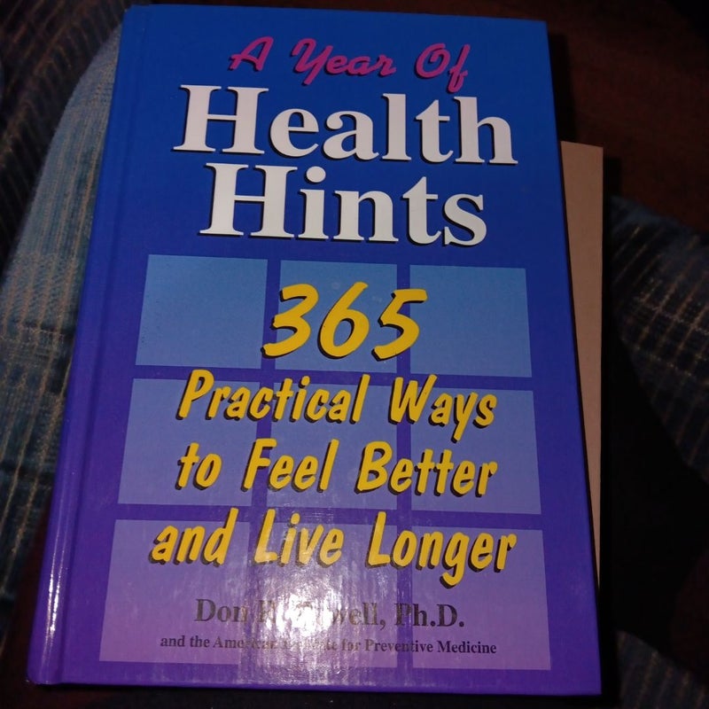 A Year of Health Hints