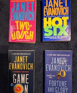 4 Janet Evanovich Books from Stephanie Plum Series 