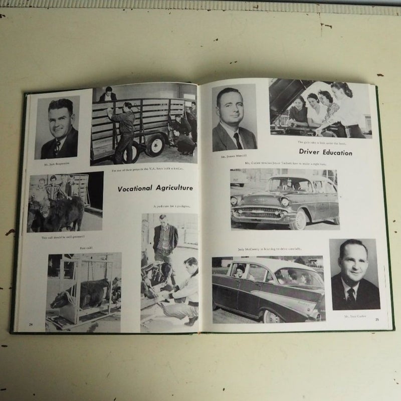 Vintage 1957 Colt Corral Yearbook