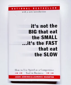 It's Not the Big That Eat the Small... It's the Fast That Eat the Slow