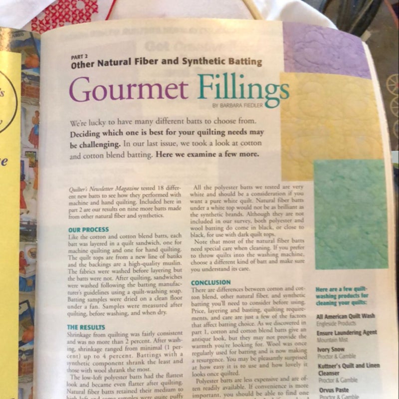 Quilters Newsletter Magazine