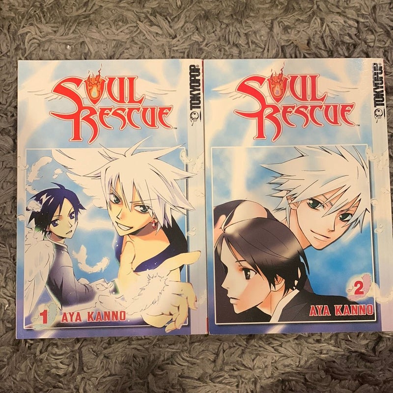 Soul Rescue Manga Vol 1,2