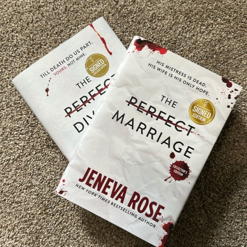 SIGNED: Bundle - The Perfect Marrige & The Perfect Divorce