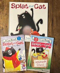 Splat the Cat Bundle (Orig + 2 Books)