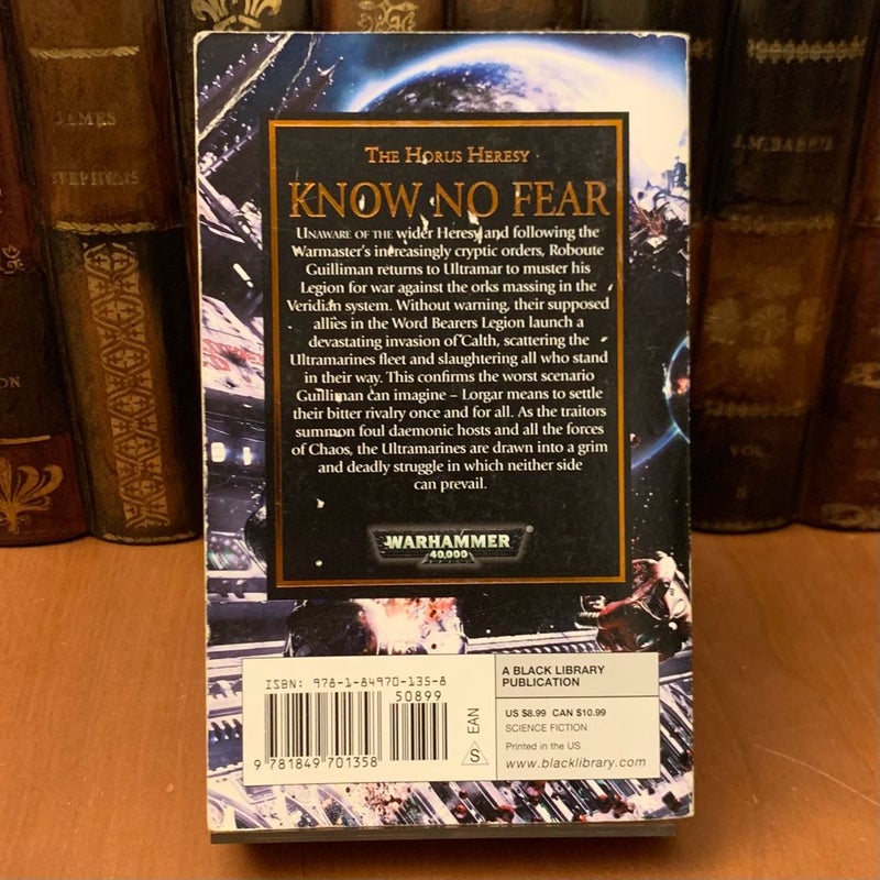 Warhammer 40k Horus Heresy: Know No Fear