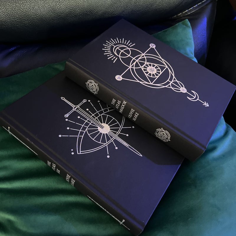 The Atlas Six and The Atlas Paradox Illumicrate Edition (Signed)
