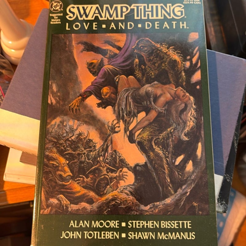 Swamp Thing Love and Death