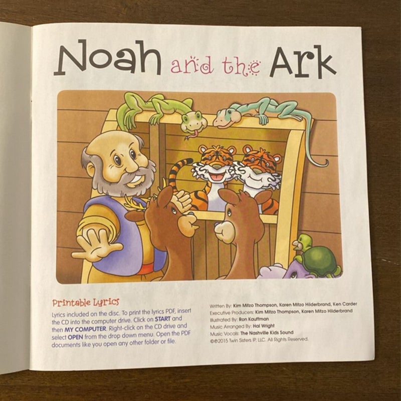 Noah and the Ark Included Music CD (20 Tracks with Read-Along Story)