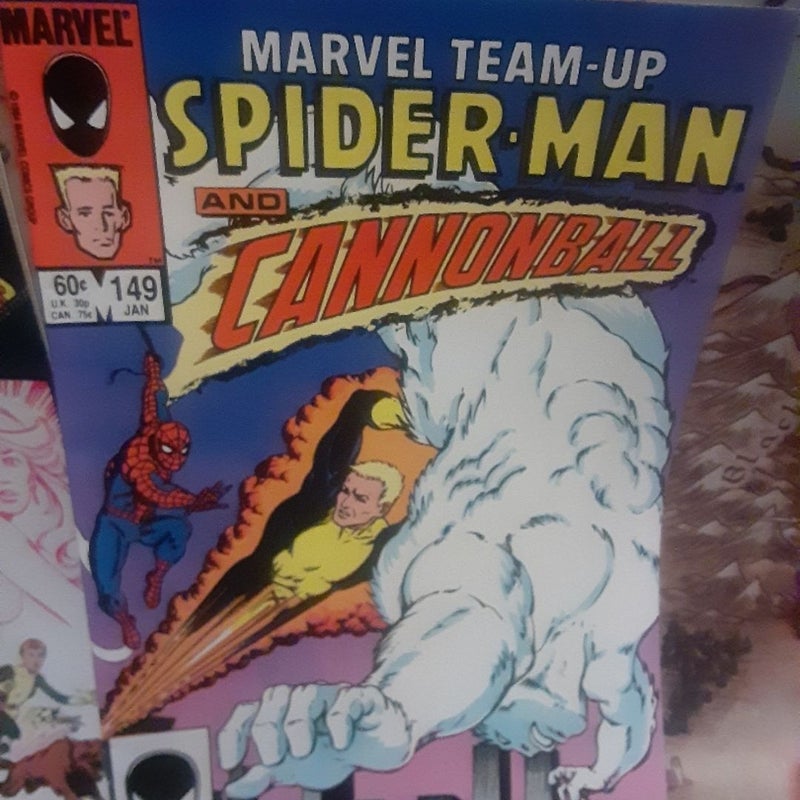 Marvel Team Up 149 and annual 6 Spider-Man 