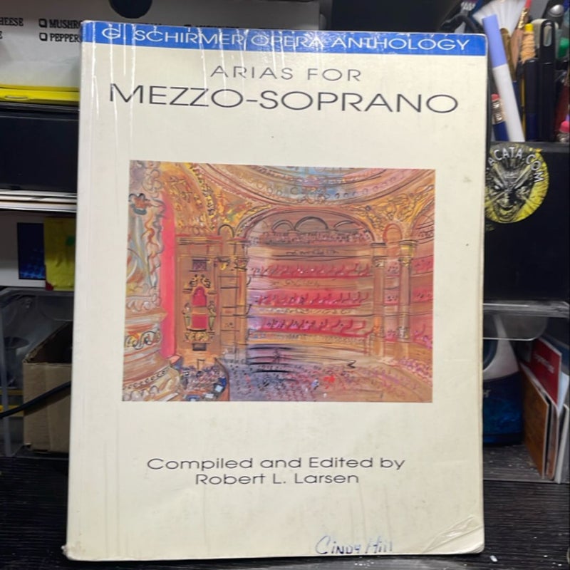 Arias for Mezzo-Soprano - G. Schirmer Opera Anthology | Classical Vocal Sheet Music for Singers