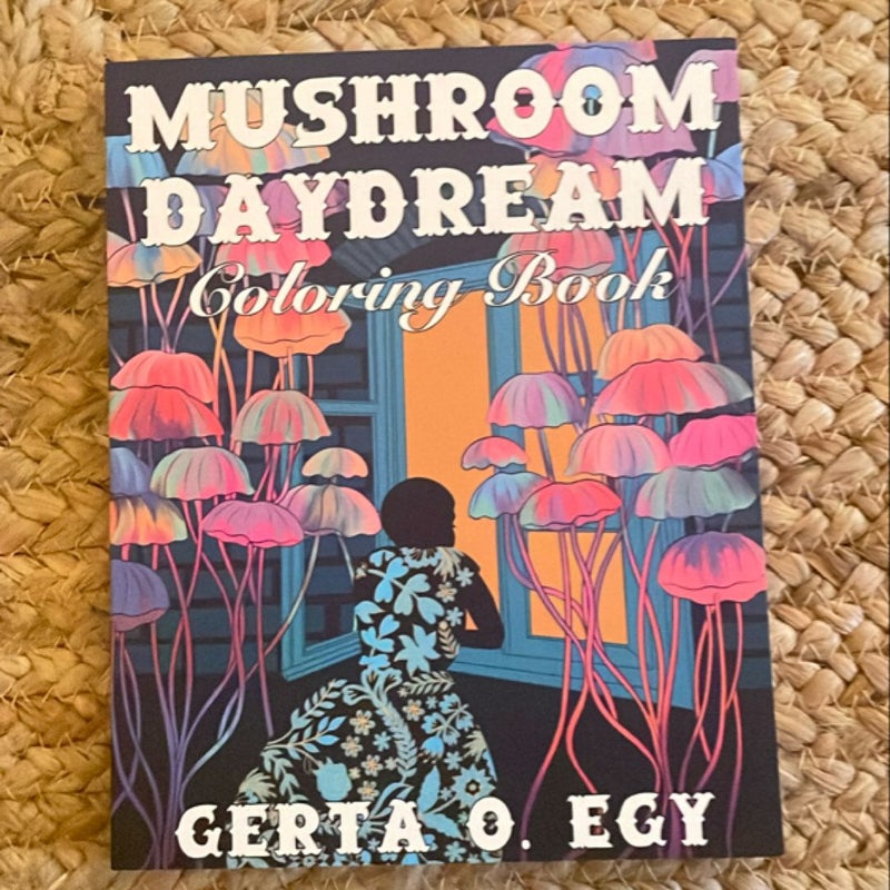 Mushroom Daydream Coloring Book