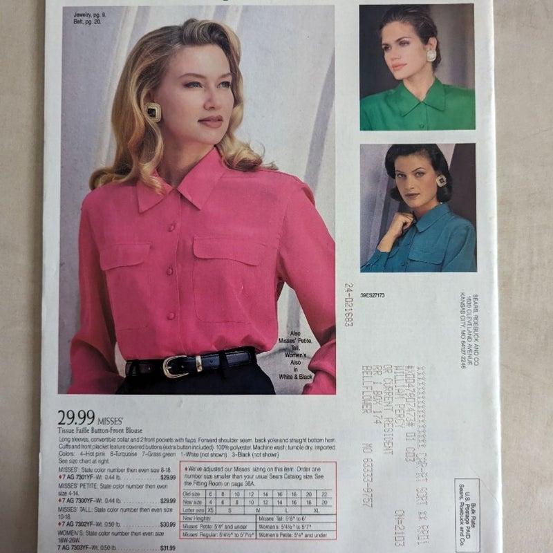 Sears Catalog The Season's Best Classics Spring 1993