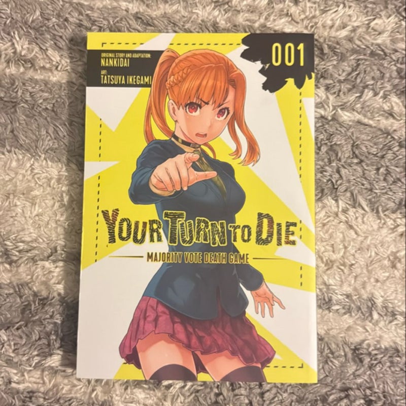 Your Turn to Die: Majority Vote Death Game, Vol. 1