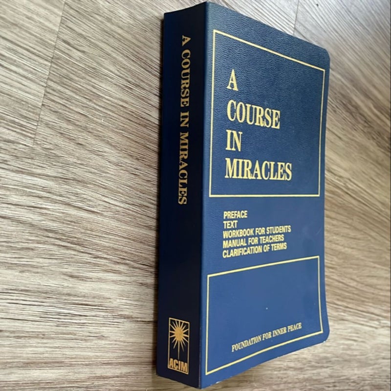 A Course In Miracles