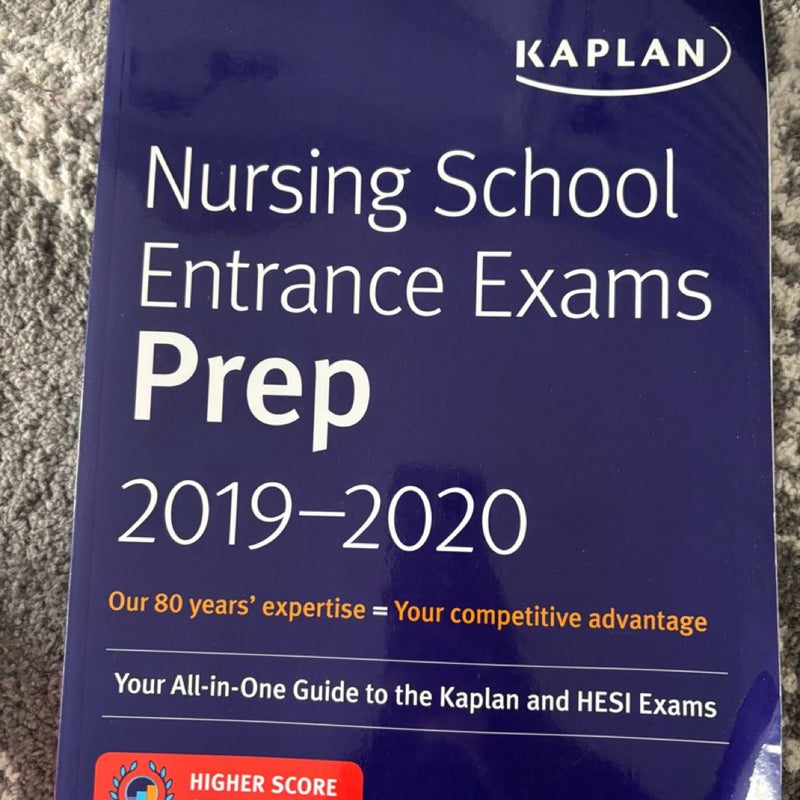 Nursing School Entrance Exams Prep 2019-2020