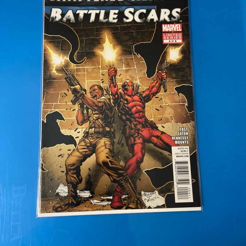 Shattered Heroes Battle Scars #1-6 (2012 Marvel) Limited Series 