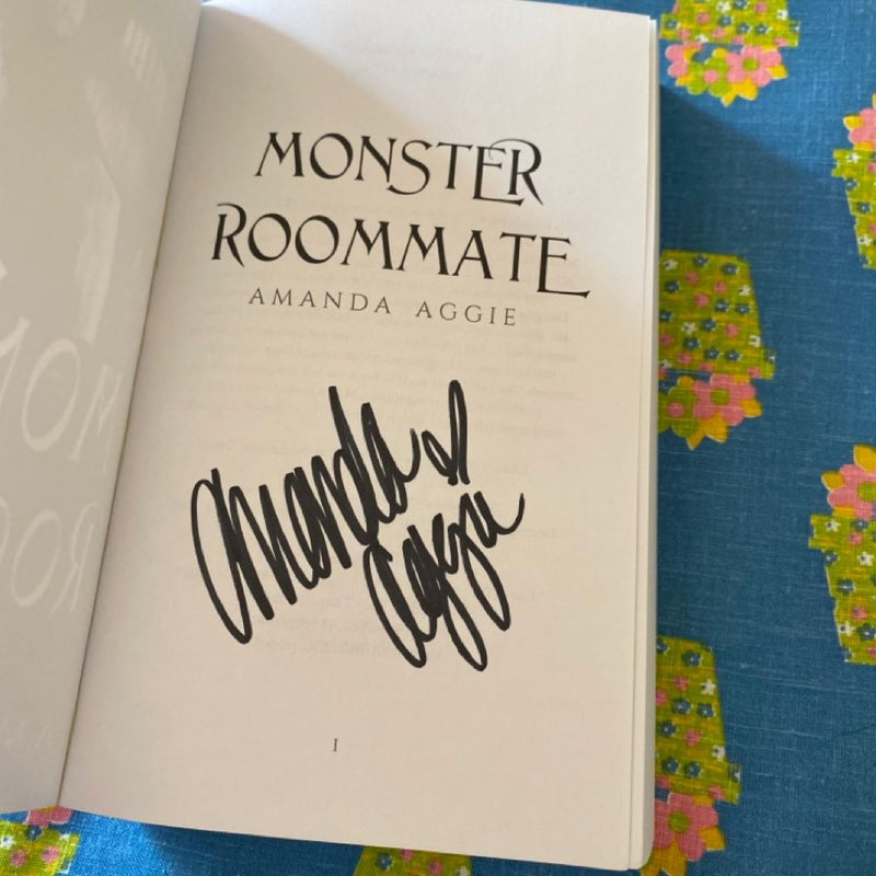 Monster Roommate- Signed By Author 