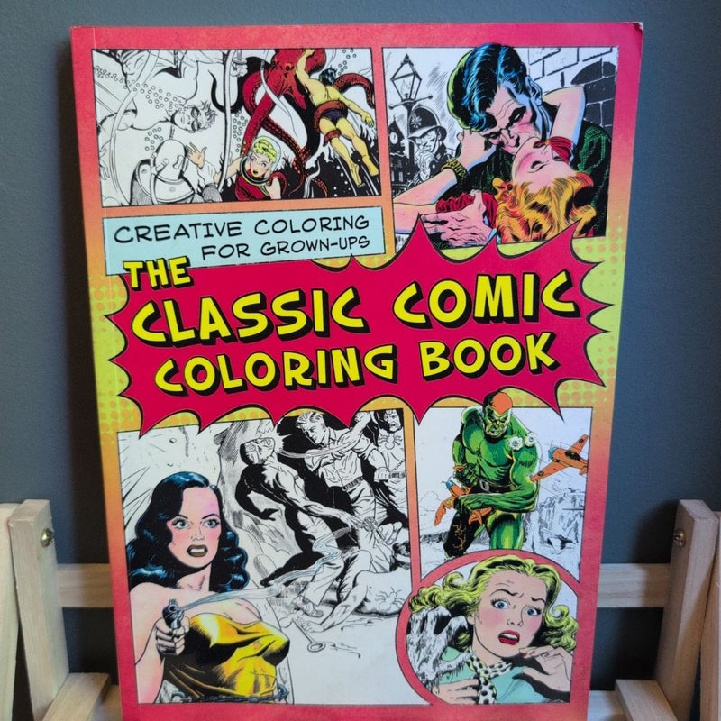 The Classic Comic Coloring Book