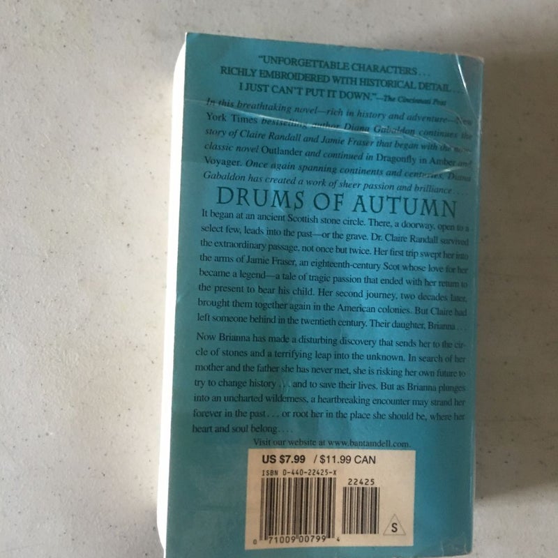 Outlander Series: Drums of Autumn