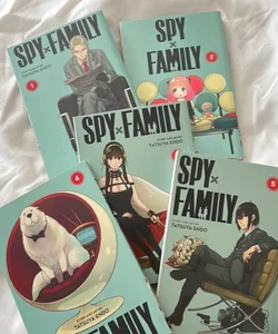 Spy X Family, Vol. 1, 2, 3, 4, 5 (Set 1-5)