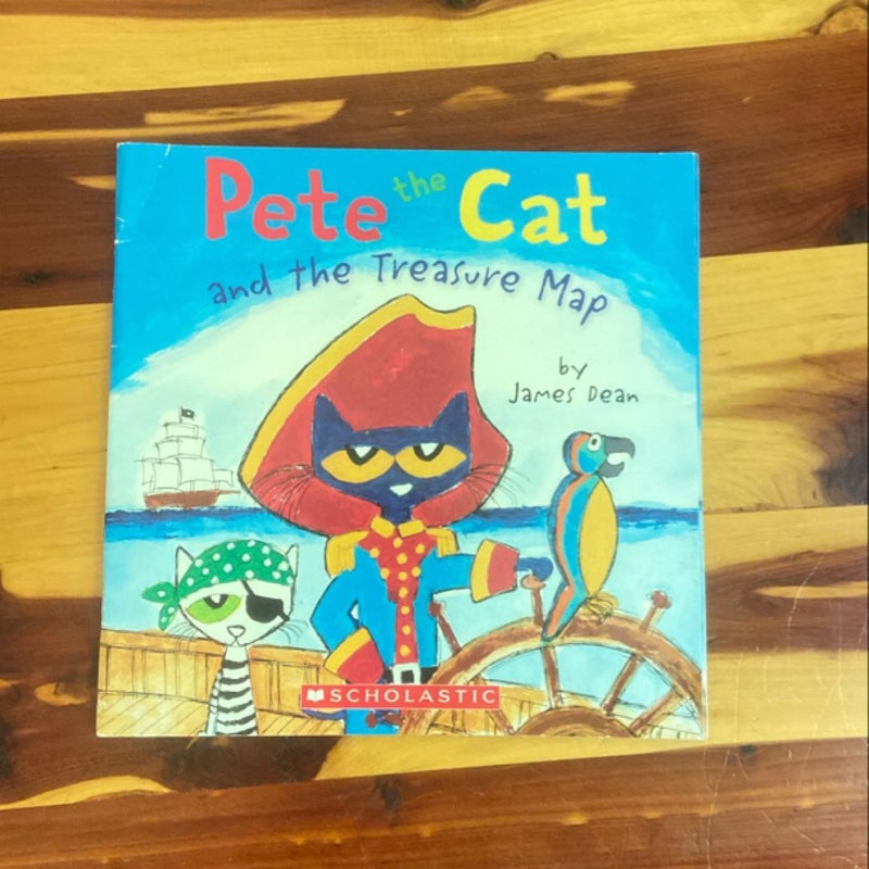 Pete the cat and the treasure map