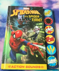 Marvel Spider-Man: It's Spider Time! Action Sounds Sound Book