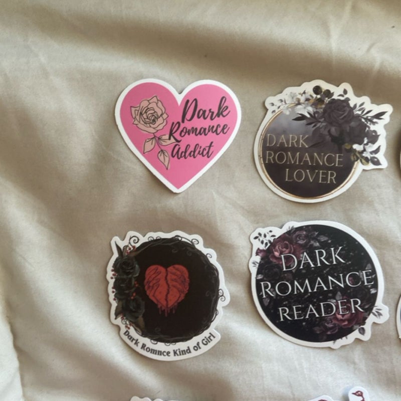 [BUNDLE] Dark Romance 12 p. Sticker Pack