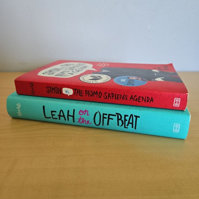 Simon vs. the Homo Sapiens Agenda AND Leah on the Offbeat (SERIES)