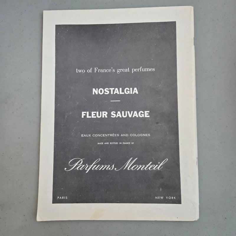 Vintage 1958 1959 Season BALLET RUSSE DE MONTE CARLO Tour Program / NINA NOVAK