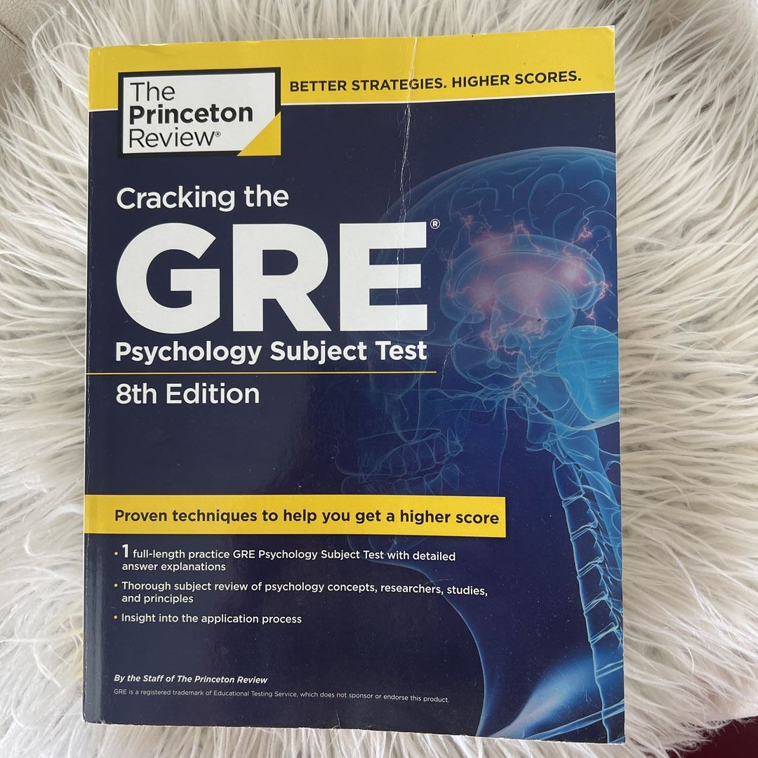 Cracking the GRE Psychology Subject Test, 8th Edition