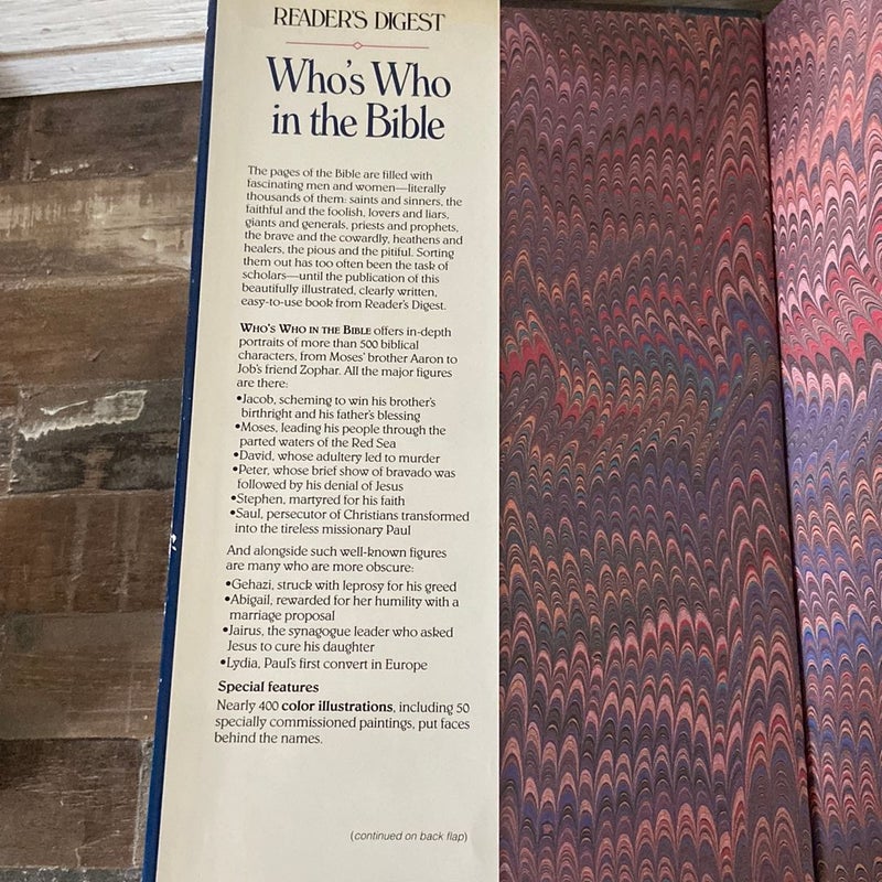 Who's Who in the Bible