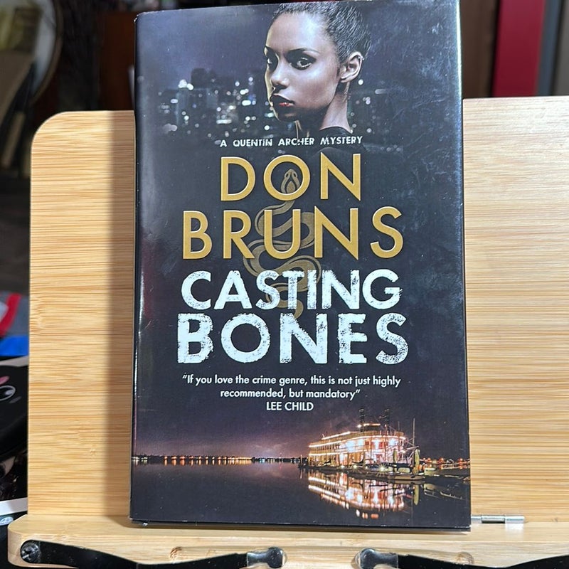Casting Bones *** SIGNED BY AUTHOR 