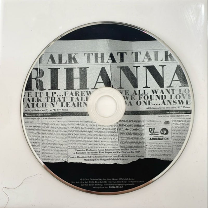 Talk that Talk Rihanna CD