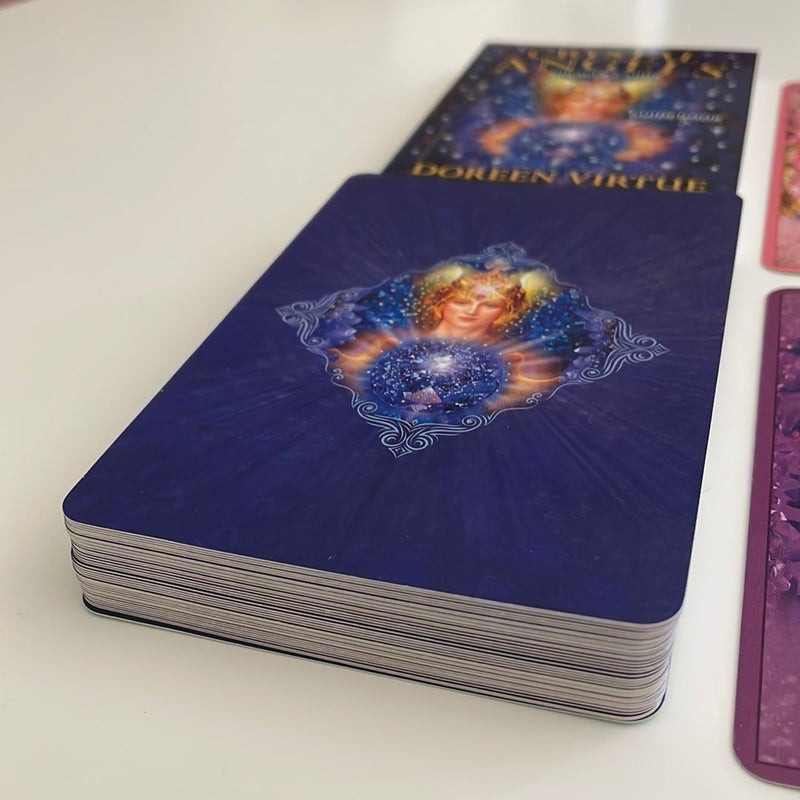 Crystal Angels Oracle Cards and Guidebook