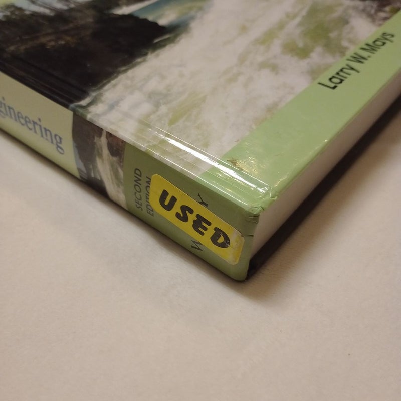 Water Resources Engineering by Larry W. Mays, Hardcover Pangobooks