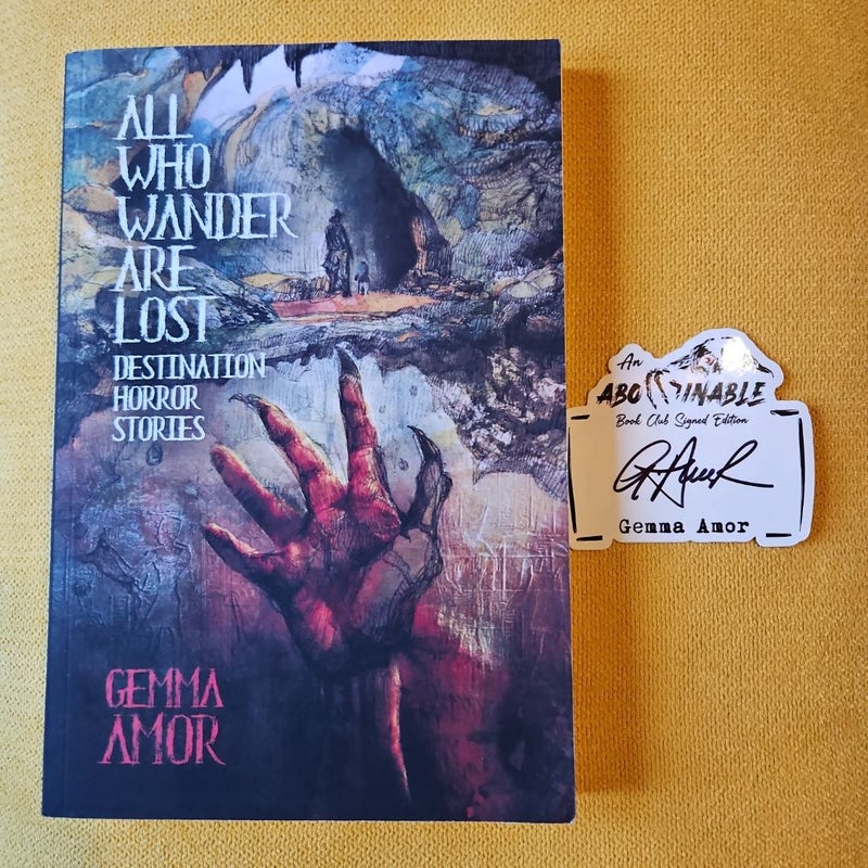 All Who Wander Are Lost w/signed book plate