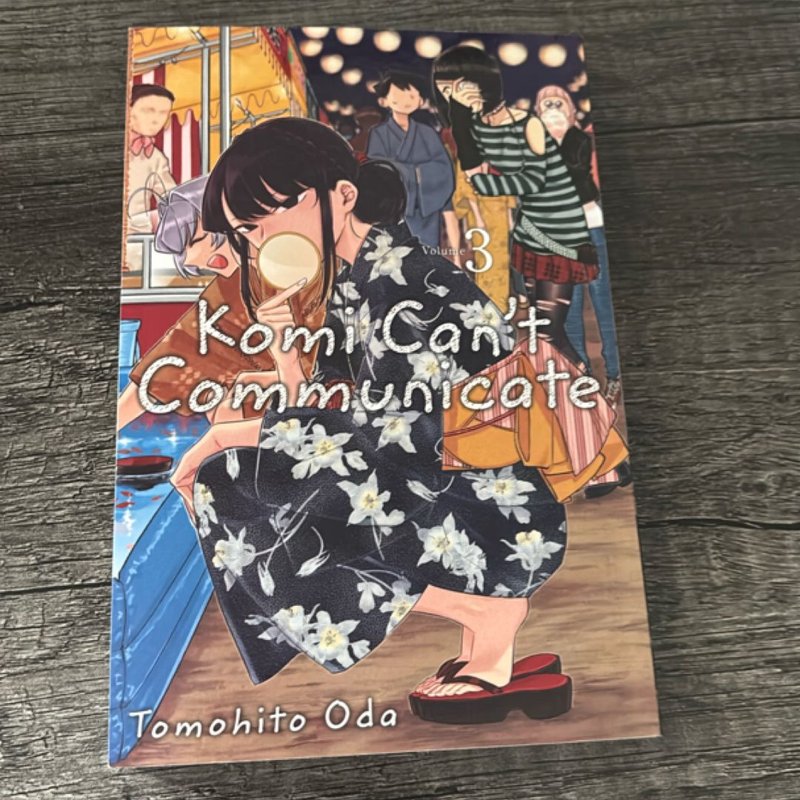 Komi Can't Communicate, Vol. 3
