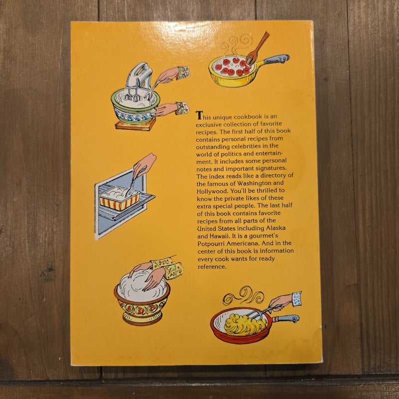 The celebrity cookbook